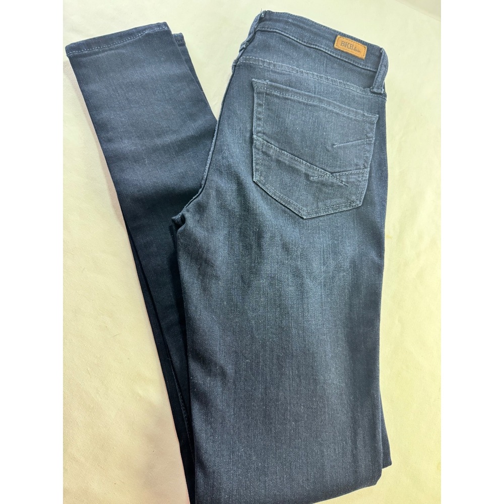 BKE Stella Mid-Rise Skinny Jeans 26x31.5 Dark Wash Slim Fit Denim Indigo